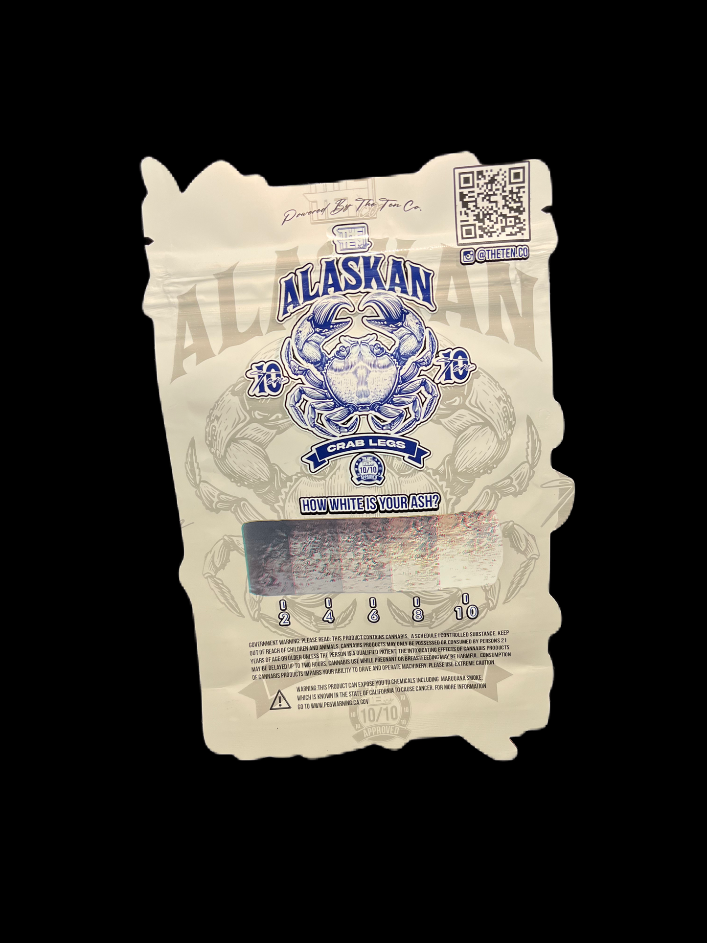 The ten Alaskan Calibags 3,5g
