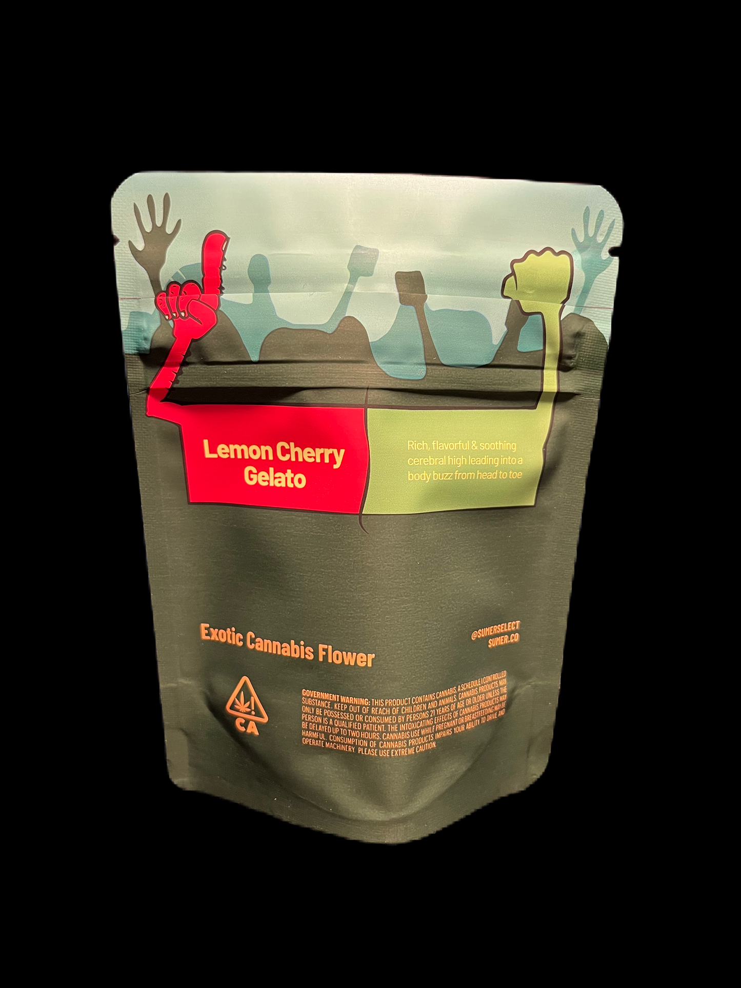 Sumer Lemon Cherry Gelato Calibags
