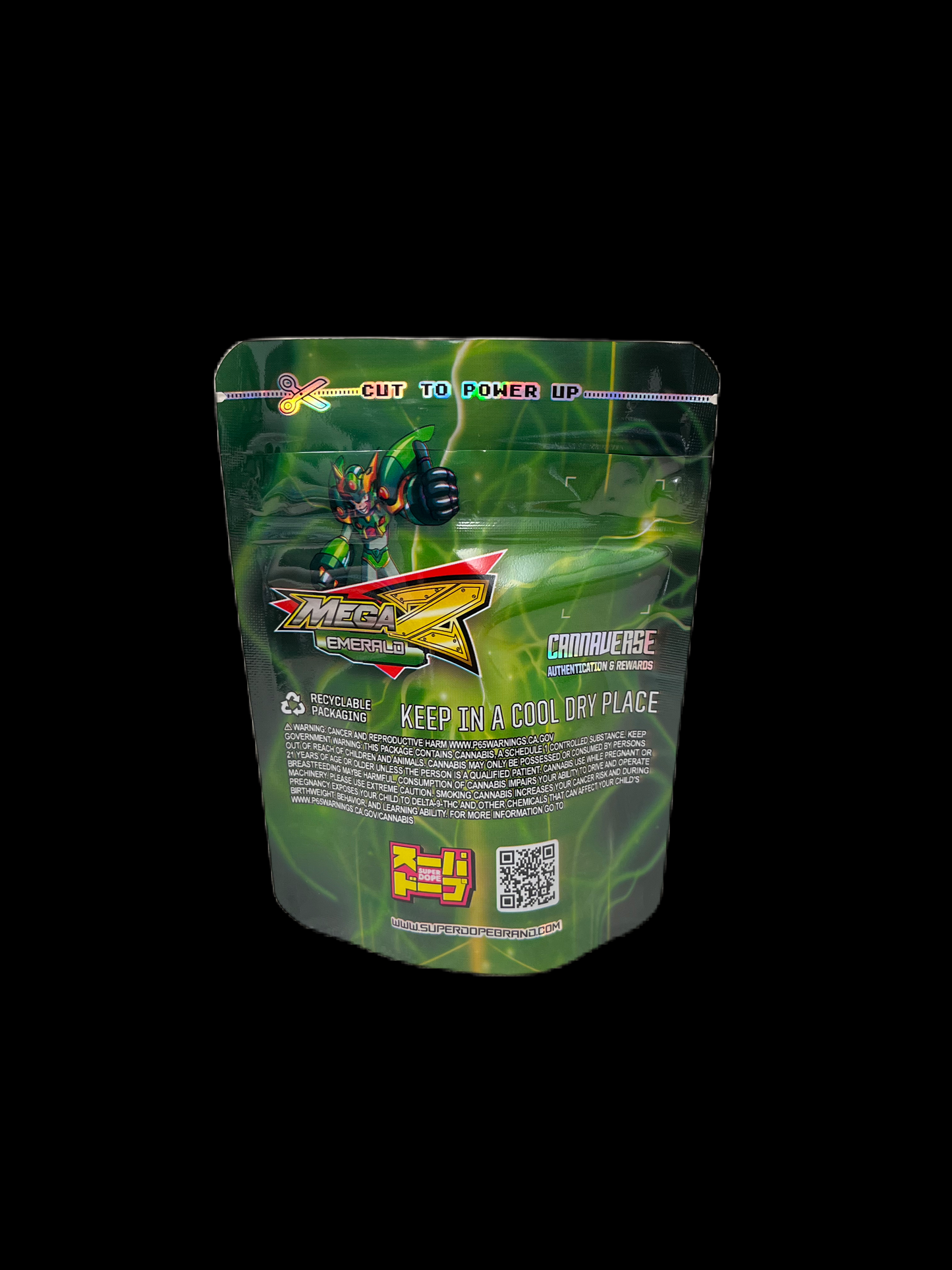 Super Dope Mega Z Emerald Calibags 3.5g