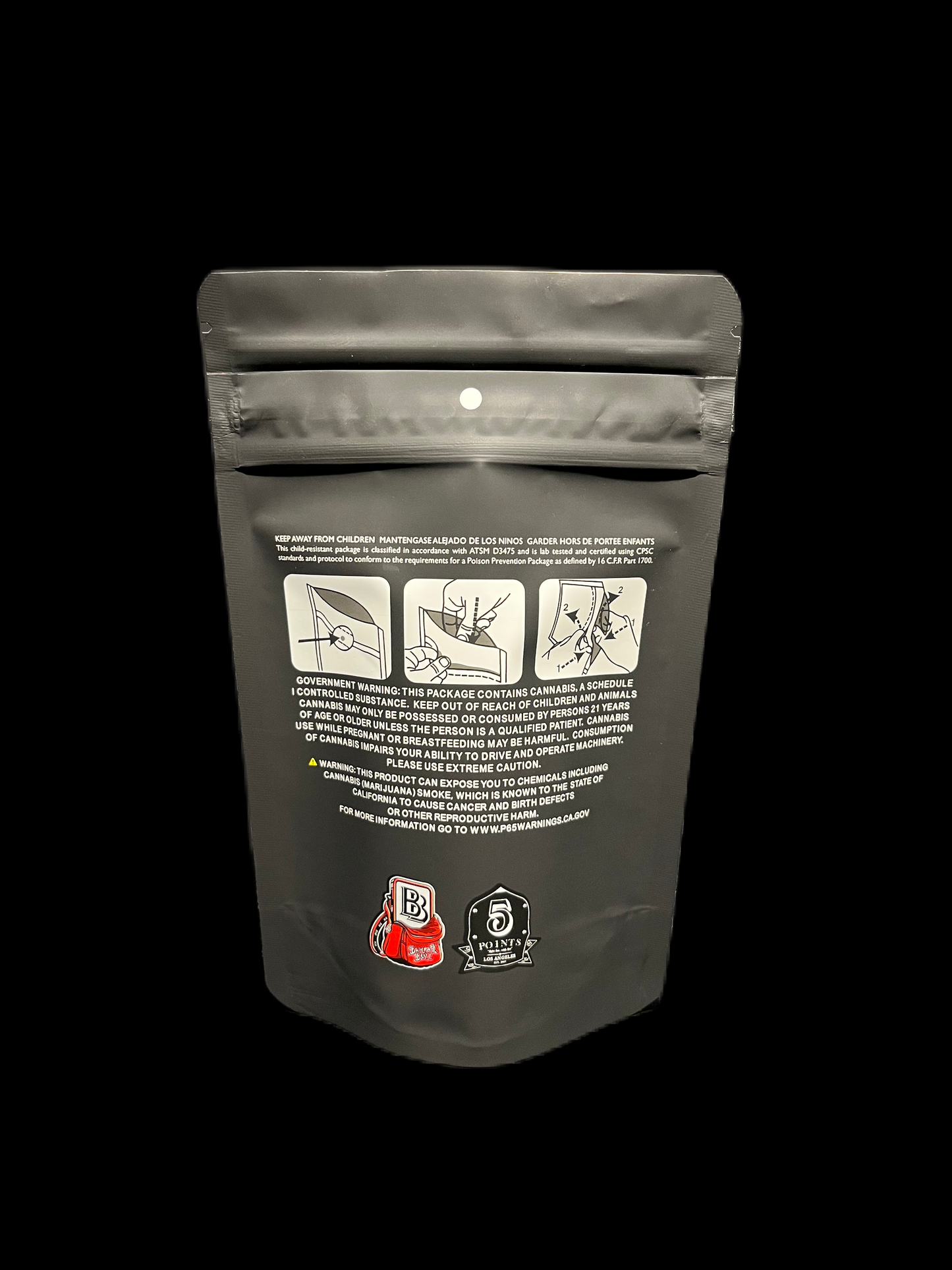 Backpackboyz Oakland Street Heat Calibags 3,5g