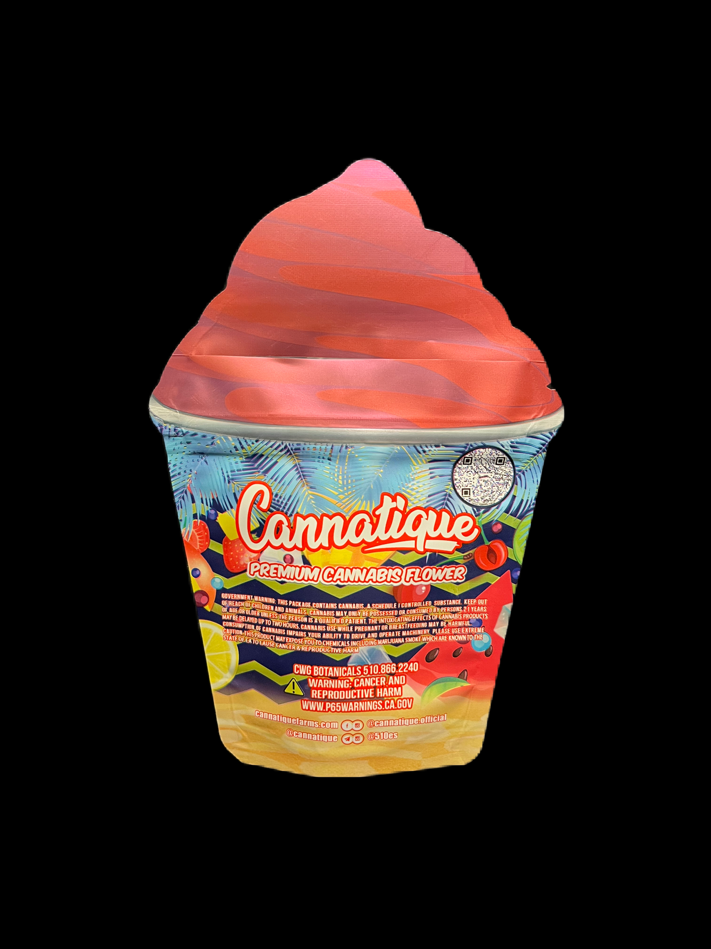 Cannatique Milkshake alla Fragola Calibags 3,5g
