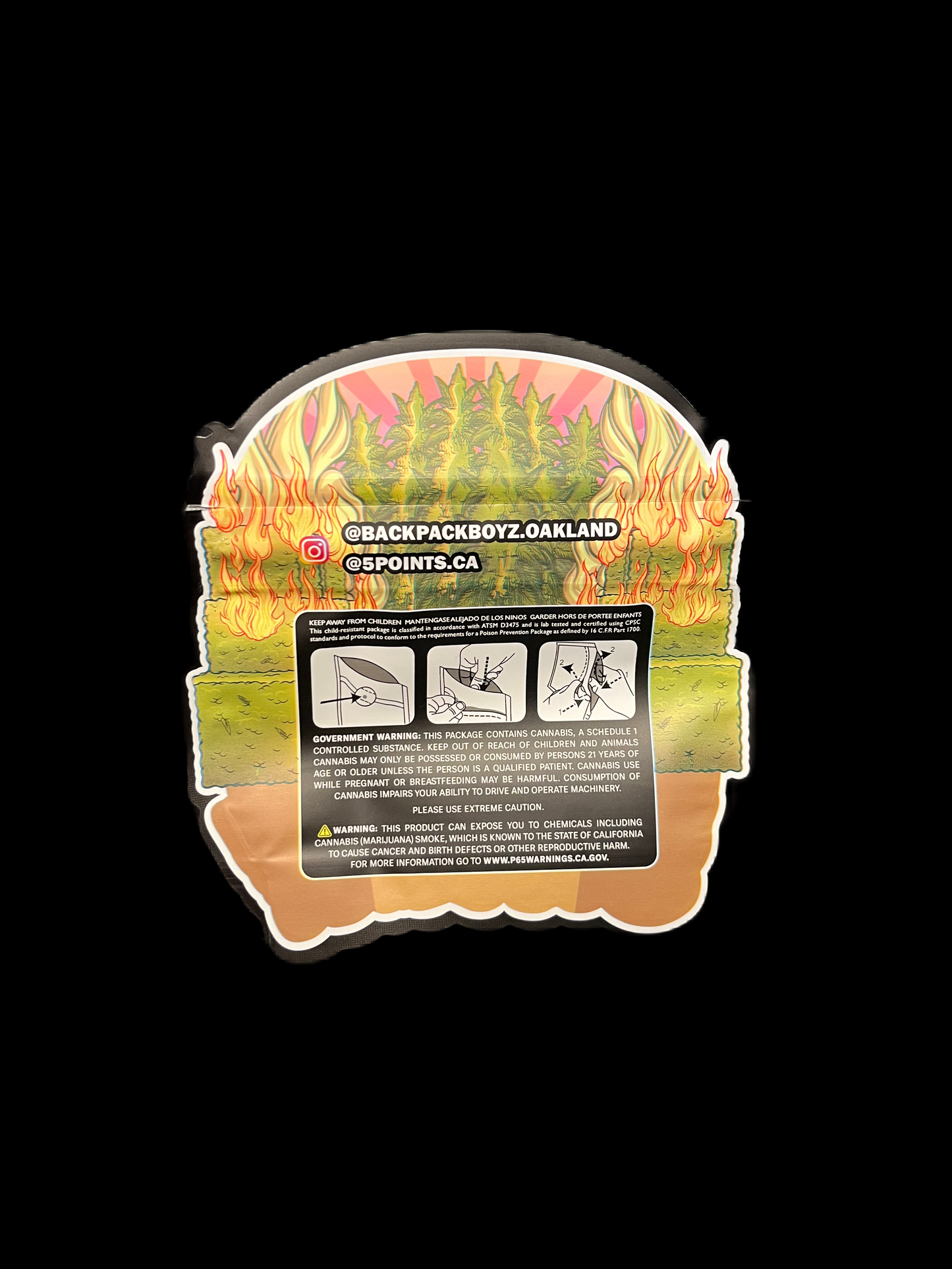 Backpackboyz Bombay Calibags 3,5g