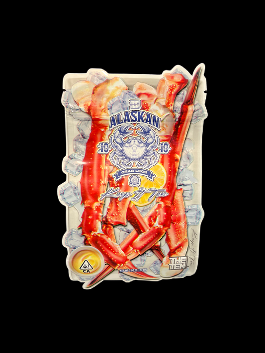 The ten Alaskan Calibags 3,5g
